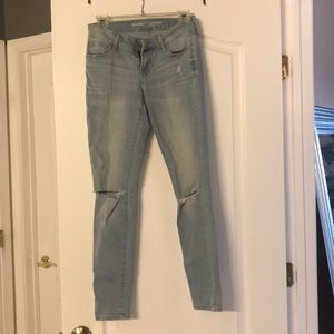 Old Navy Rockstar Distressed Skinny Jeans
